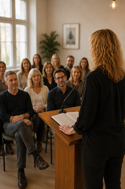 Lesung von Katrin Zeddies